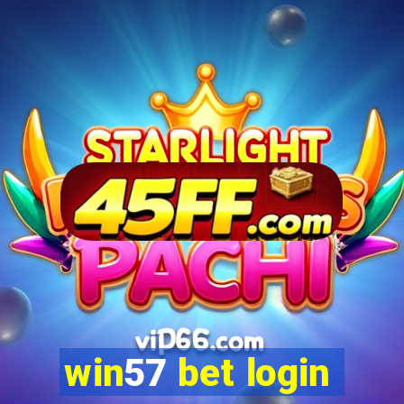 win57 bet login